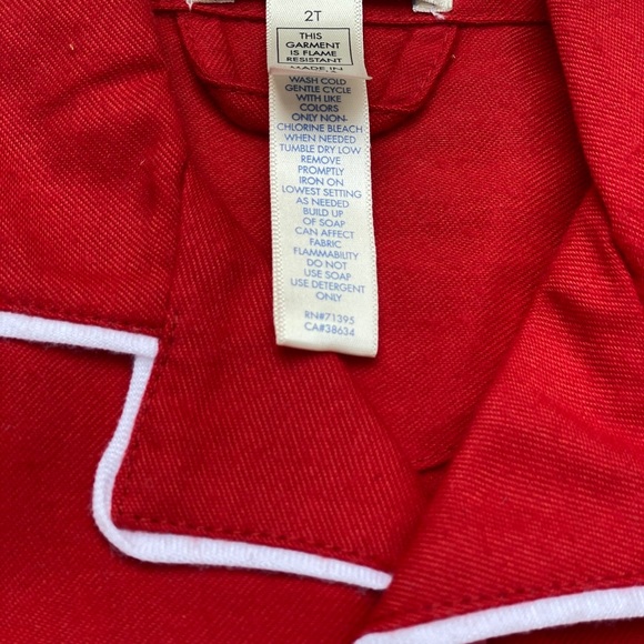 PBK Embroidered Snowman Pyjamas Size:2T - Picture 4 of 4